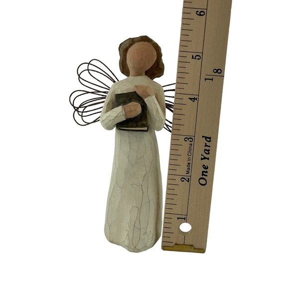 Demdaco Willow Tree Angel of Learning Susan Lordi 1999 China Made 5.5" - Picture 5 of 7